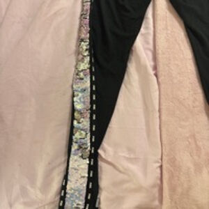 Women's Victoria's Secret PINK Yoga Pants Size S Black Multicolor​